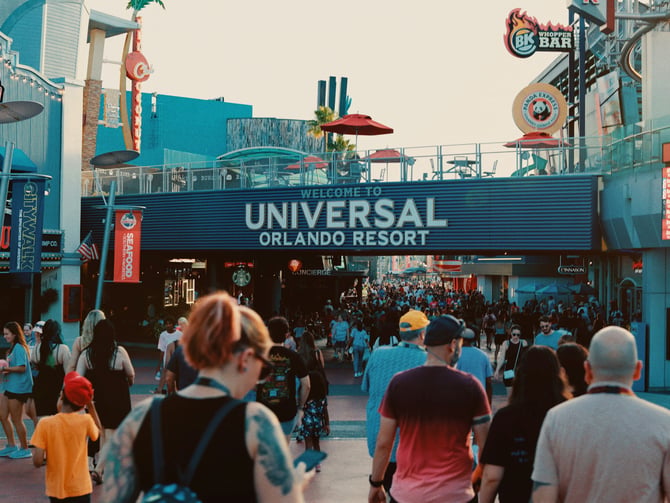 Universal Orlando Resort entrance