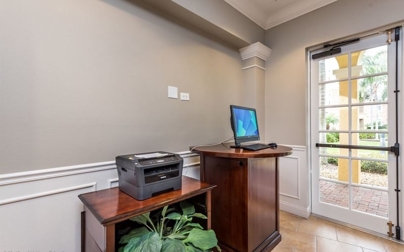 Vista Cay Resort business center