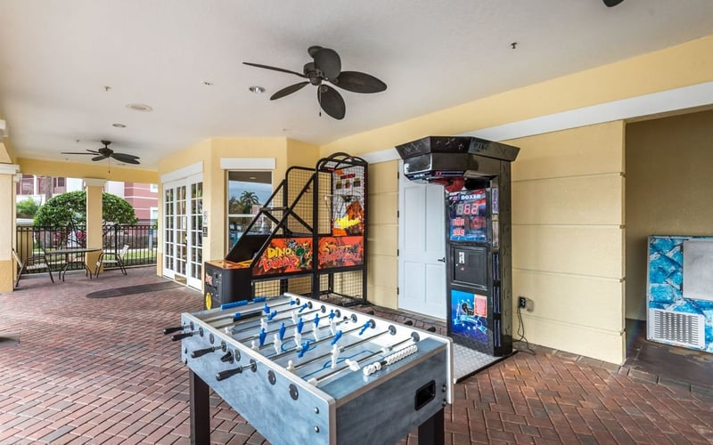 Vista Cay Resort foosball table
